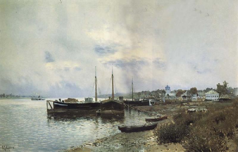 Levitan, Isaak After the rain. Pljos